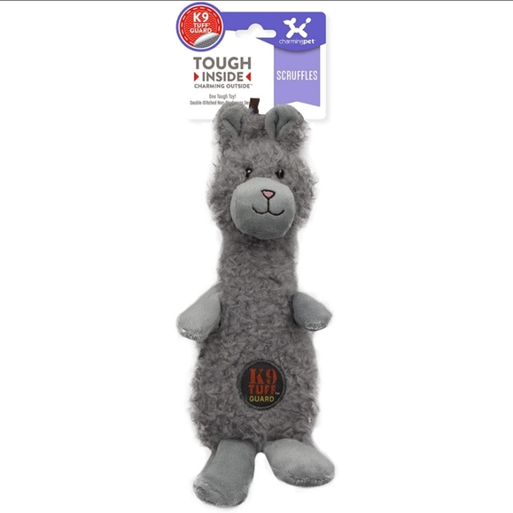 Bunny Scruffles Plush Dog Toy - Picture 3 of 7